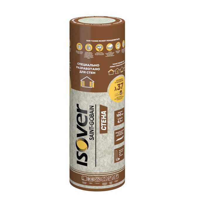 Утеплитель ISOVER Тепло и Тихо Стена 100х1220х5000